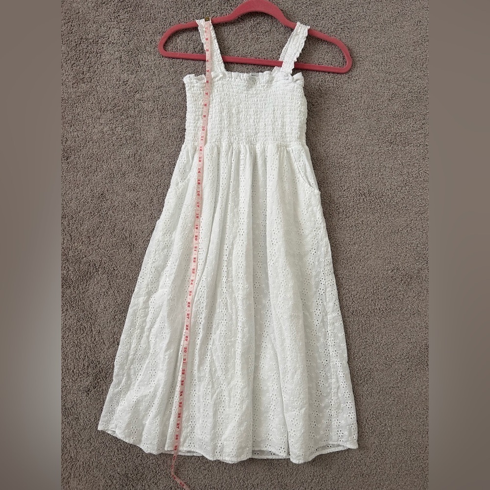 Black Tape White Eyelet Midi Dress, size S, New - Picture 5 of 8